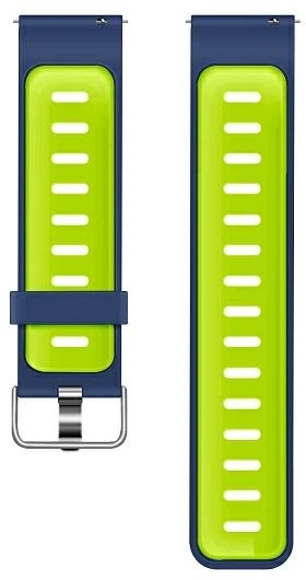 Beline Watch apyrankė 22mm Double ColorSilicone mėlynas-žalios spalvos mėlynas/žalios spalvos box