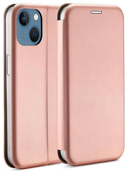 Beline Book Magnetic Apple iPhone 15 Plus 6.7″ Dėklas Rose Gold