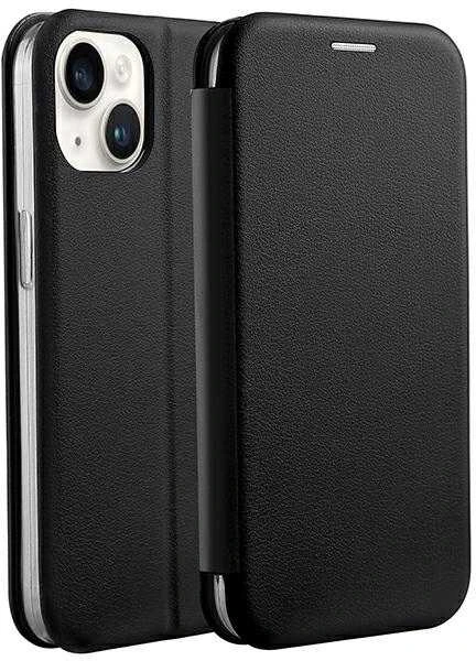 Beline Book Magnetic Dėklas Apple iPhone 15 Plus 6.7″ juodos spalvos