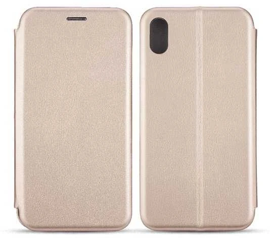 Beline Book Magnetic Apple iPhone Xs Max dėklas telefonui aukso spalvos