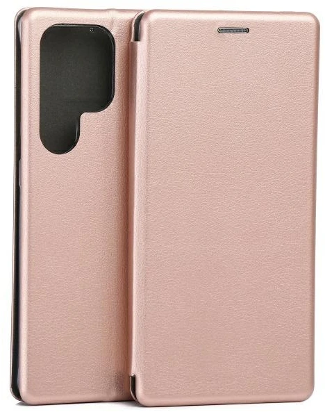 Beline Book Magnetic Dėklas Samsung S25 Ultra Rose Gold