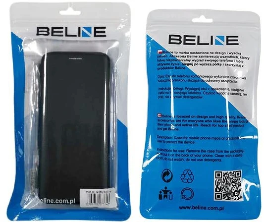 Beline Book Magnetic Nokia 3.4 dėklas juodos spalvos