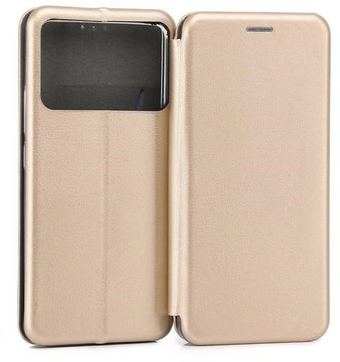 Beline Dėklas Book Magnetic Poco F6 Pro Gold