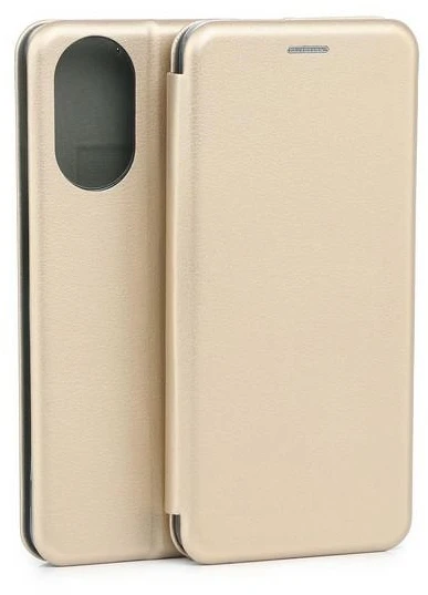 Beline Dėklas Book Magnetic Realme C67 auksinis
