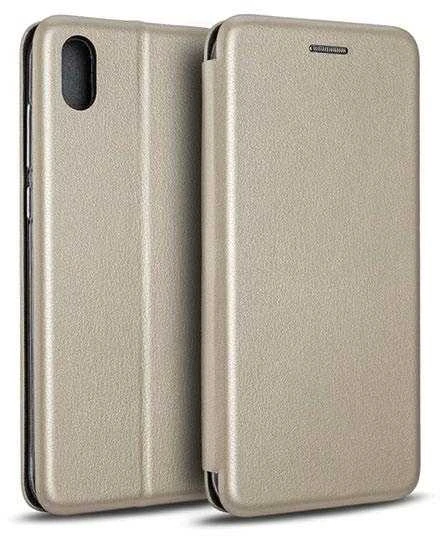 Beline Dėklas Book Magnetic Redmi 9A aukso spalvos