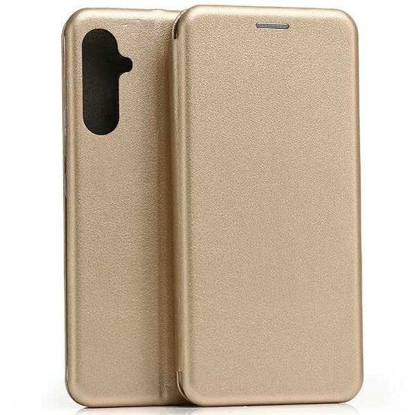 Beline Dėklas Book Magnetic Samsung A54 5GA546 auksinis