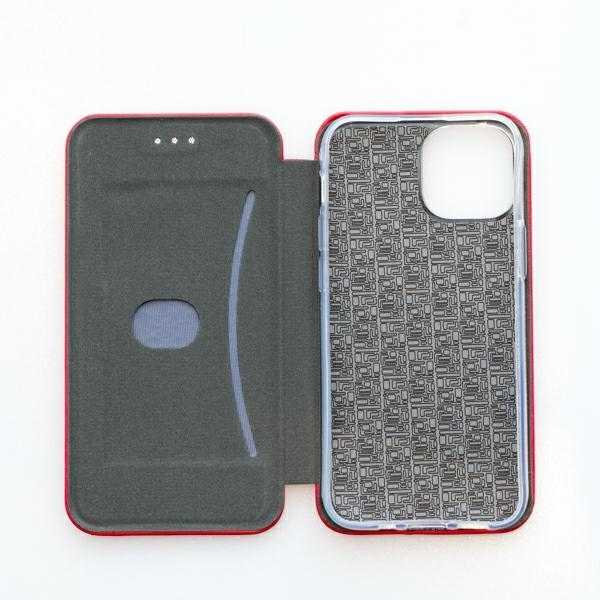 Beline Knygos tipo magnetinis dėklas Samsung Galaxy M13 4G M135 raudonos spalvos A13 5G A13 6 / A04s A047