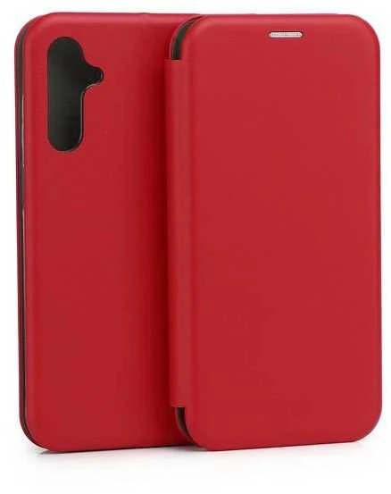 Beline Book Magnetic Samsung Galaxy M15 dėklas telefonui raudonos spalvos