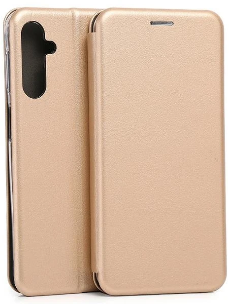 Beline Dėklas Book Magnetic Samsung M34 5GM346 auksinis