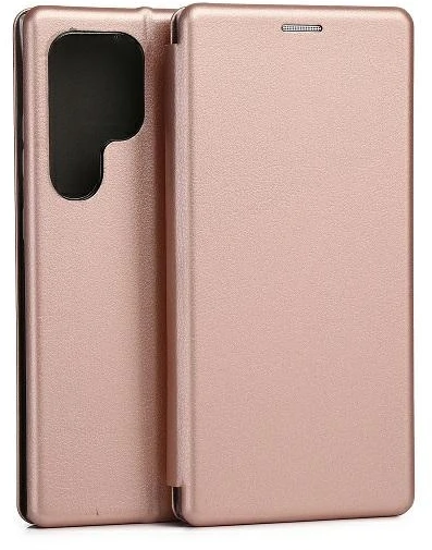 Beline Dėklas Book Magnetic Samsung S24Ultra S928 Rose Gold