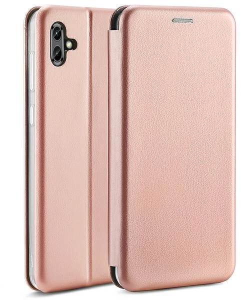 Beline Dėklas Book Magnetic Samsung Galaxy xCover6 Pro rožinio aukso spalvos