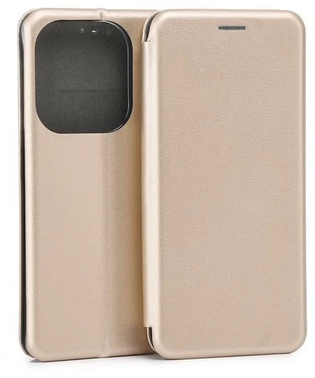 Beline Book Magnetic Tecno Spark Go2024 dėklas auksinis