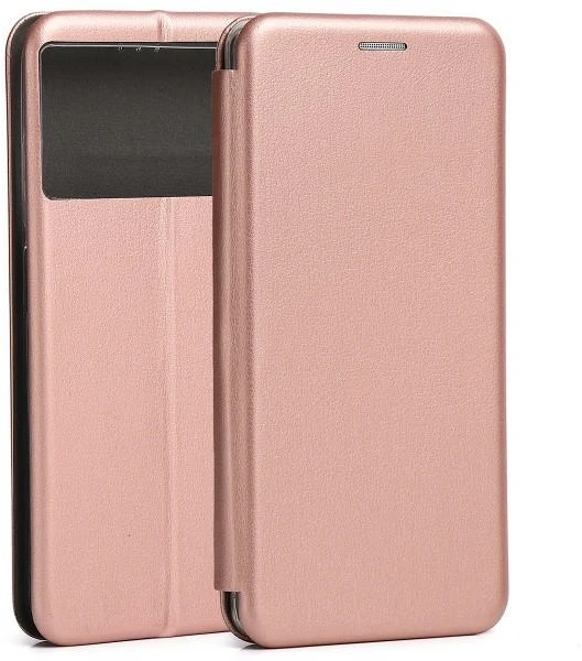 Beline Dėklas Book Magnetic Xiaomi Poco M5 Rose Gold