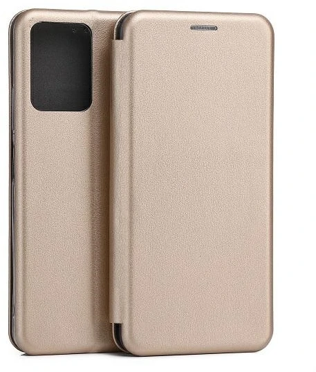 Beline Dėklas Book Magnetic Xiaomi Redmi Note 12 5G auksinis