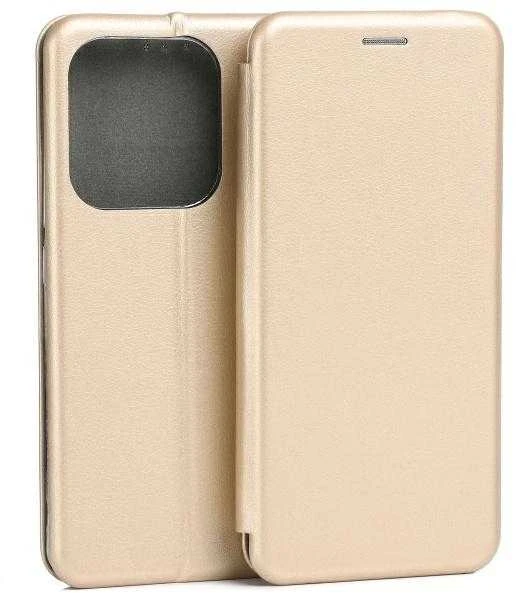 Beline Book Magnetic Xiaomi Redmi Note 14 5G Dėklas Gold