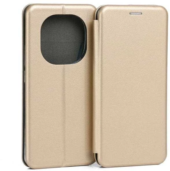 Beline Book Magnetic Xiaomi Redmi Note 14 Pro Plus 5G Dėklas Gold