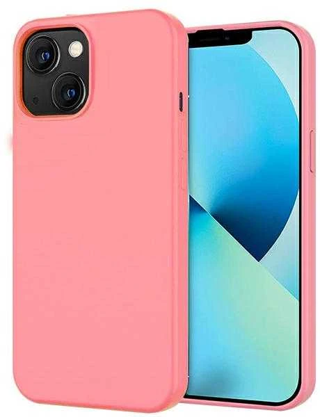 Beline Dėklas Candy Apple iPhone 15 Plus6.7″ light rožinės spalvos