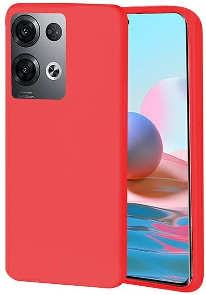 Beline Candy Dėklas Oppo Reno 8 Pro red