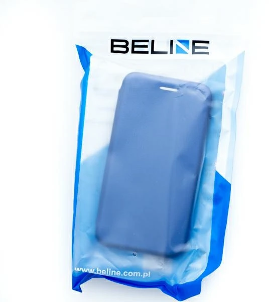 Beline Dėklas Book Magnetic Apple iPhone 13 / 14 6.1″ mėlynos spalvos