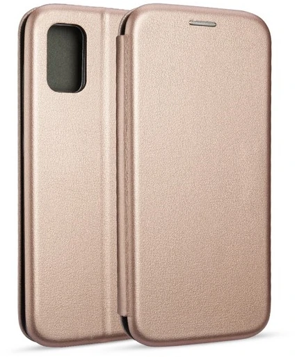 Beline Dėklas Book Magnetic Samsung A41 A4 Rose Gold