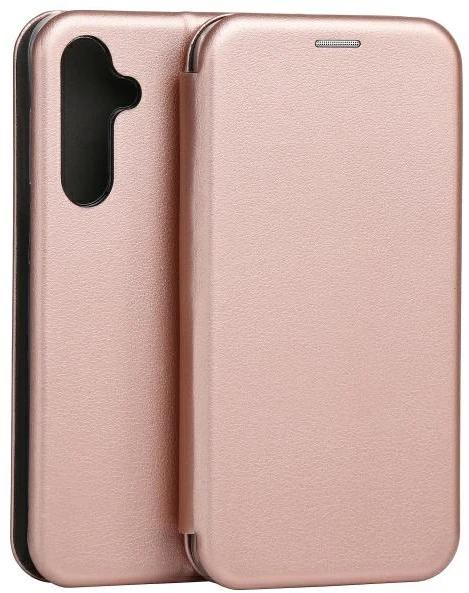 Beline Dėklas Book Magnetic Samsung M35 Rose Gold