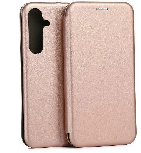 Beline Dėklas Book Magnetic Samsung S24+S926 Rose Gold