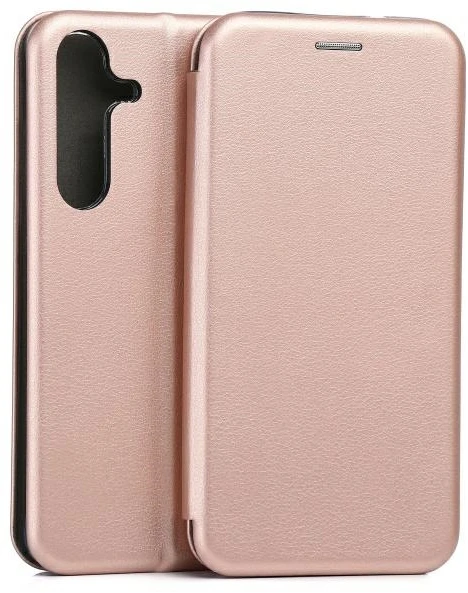 Beline Dėklas Book Magnetic Samsung S25+ Rose Gold