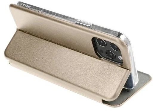 Beline Dėklas Book Magnetic Xiaomi Redmi 10C aukso spalvos