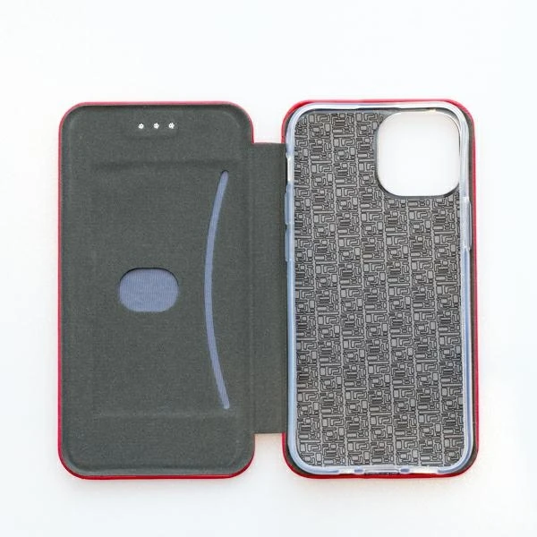 Beline Dėklas Book Magnetic Xiaomi Redmi Mi 11 5G raudonos spalvos