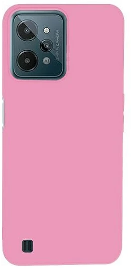Beline Dėklas Candy Realme C31 Light rožinės spalvos