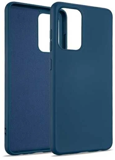 Beline dėklas Silicone iPhone 12 Pro Max 6,7" mėlynos spalvos
