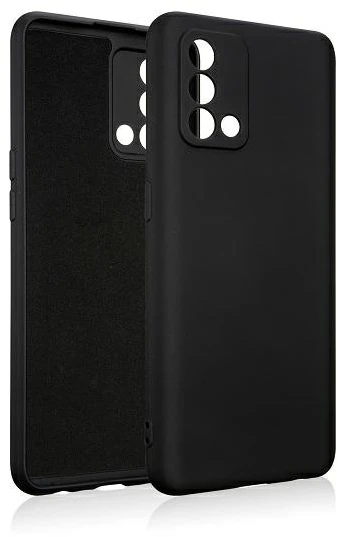 Beline Silicone Dėklas Oppo Reno 6 Litejuodos spalvos