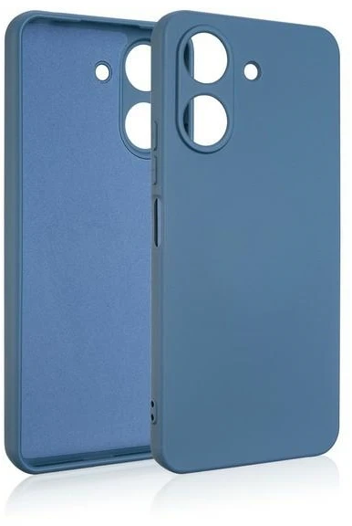 Beline Silicone Dėklas Xiaomi Redmi 13c Mėlyna mėlynas Poco C65