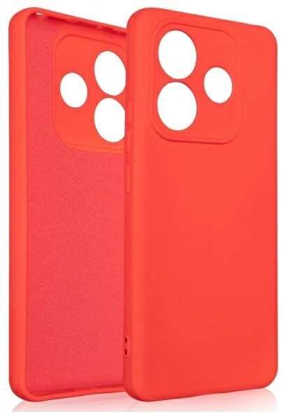 Beline Silicone Dėklas Xiaomi Redmi Note 14 red