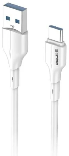 Beline Kabelis 25W USB-A/USB-C 1m baltos spalvos BLNCWC01