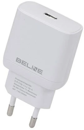 Beline įkroviklis 1x USB-C 30W baltos spalvos (tik galvutė) PD 3.0 BLNCW30 GaN