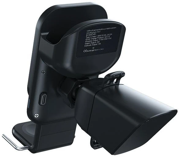 Beline car holder with inductive charging BLNWCH01 3in1 Išmanusis telefonas/iWatch/Airpods