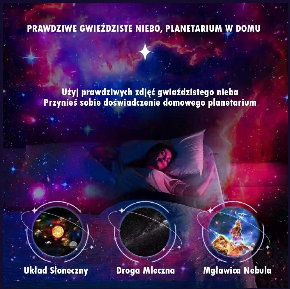 Beline MajesticLine Galaxy projektorius baltas