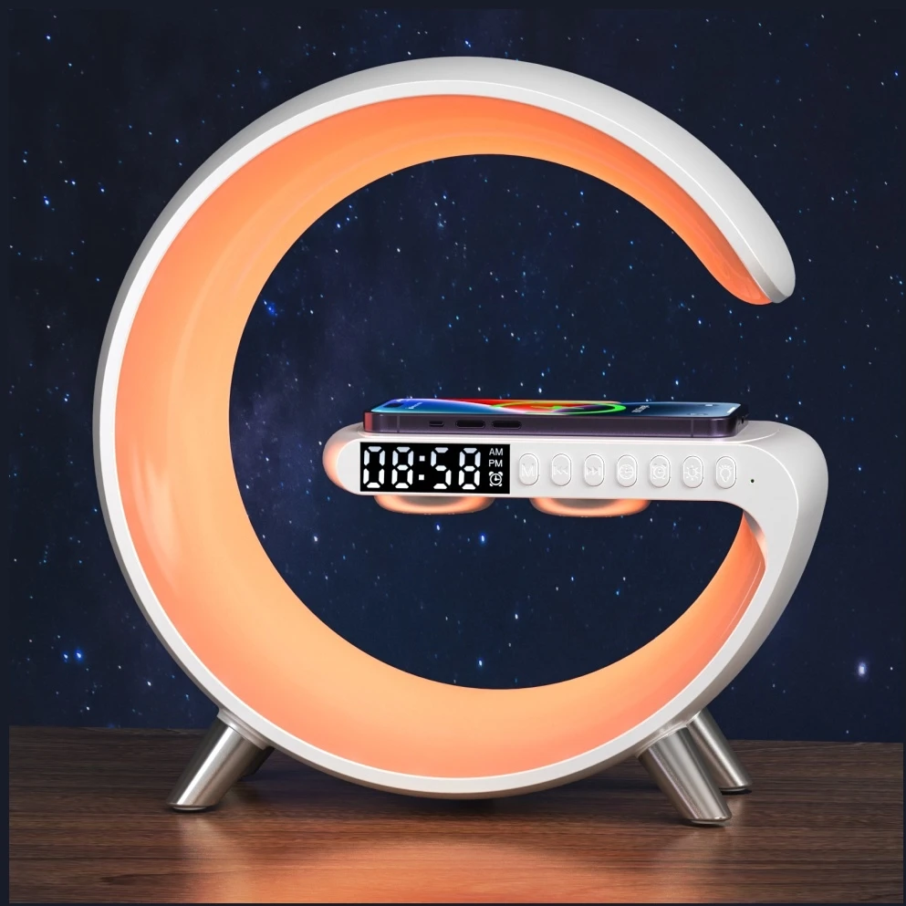 Beline Multifunctional Lamp MajesticLine with alarm clock and bluetooth kolonėlė baltos spalvosZapytaj Chat