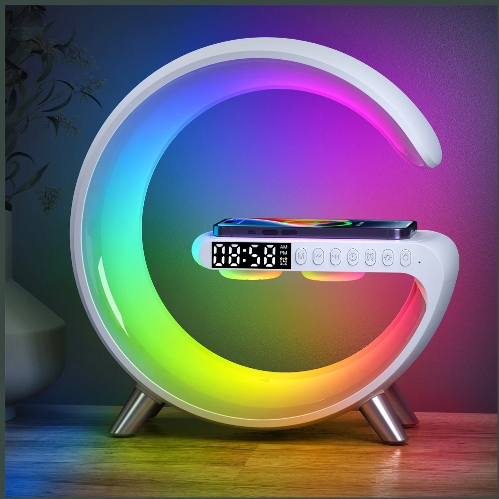 Beline Multifunctional Lamp MajesticLine with alarm clock and bluetooth kolonėlė baltos spalvosZapytaj Chat