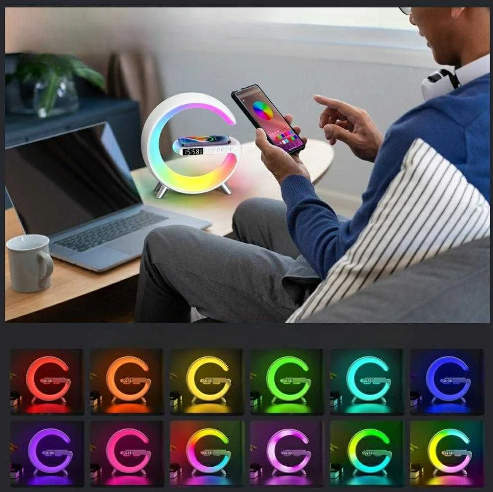 Beline Multifunctional Lamp MajesticLine with alarm clock and bluetooth kolonėlė baltos spalvosZapytaj Chat