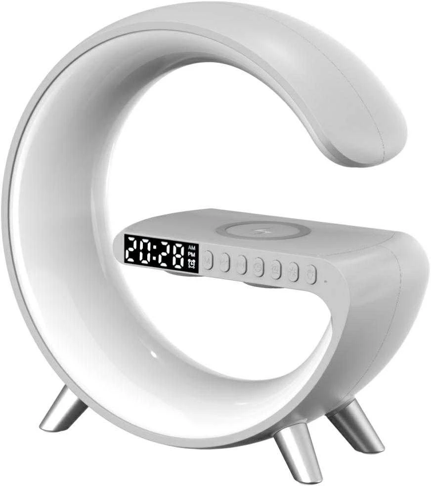 Beline Multifunctional Lamp MajesticLine with alarm clock and bluetooth kolonėlė baltos spalvosZapytaj Chat