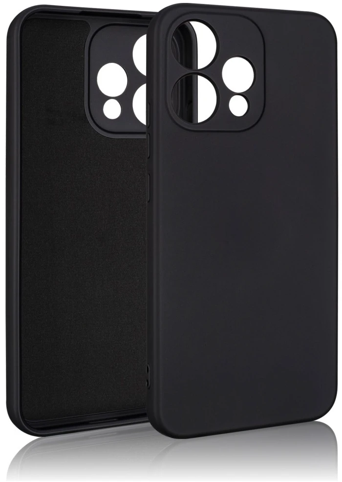 Beline Silicone Dėklas Oppo Reno 15 juodos spalvos