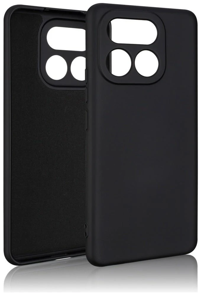 Beline Silicone Dėklas Realme 16 Pro+ juodos spalvos