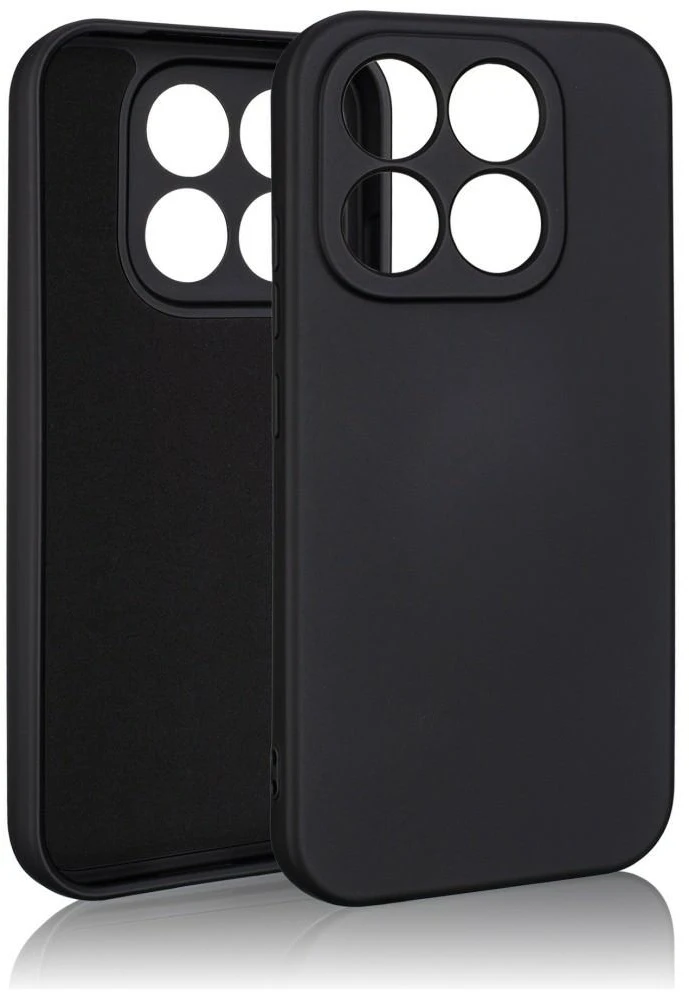 Beline Silicone Dėklas Xiaomi 17 juodos spalvos