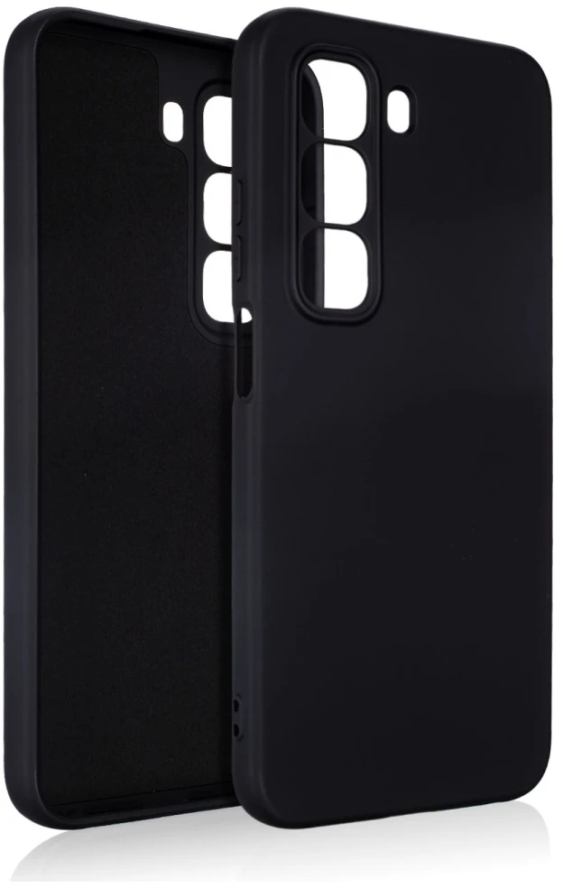Beline Silicone Infinix Hot 50 Dėklas juodos spalvos
