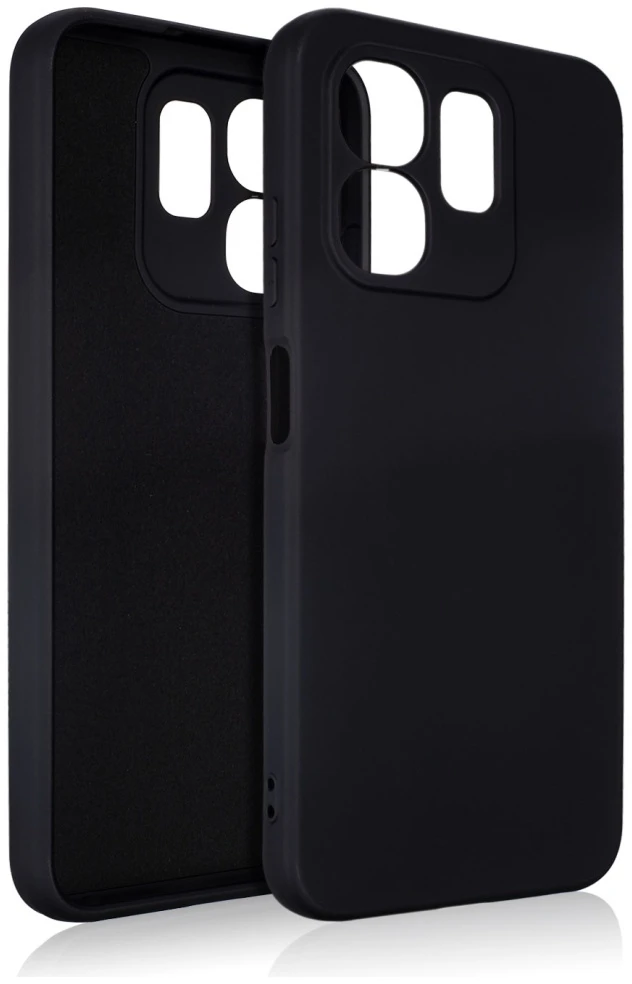 Beline Silicone Infinix Hot 50i Dėklas juodos spalvos