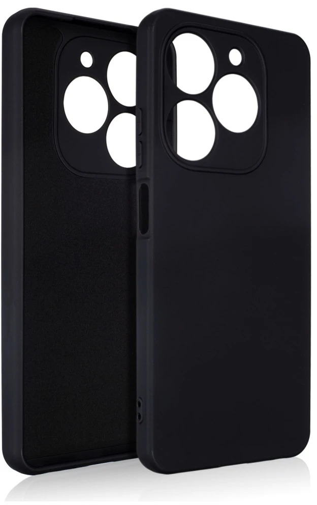 Beline Silicone Infinix Smart 8 Dėklas juodos spalvos