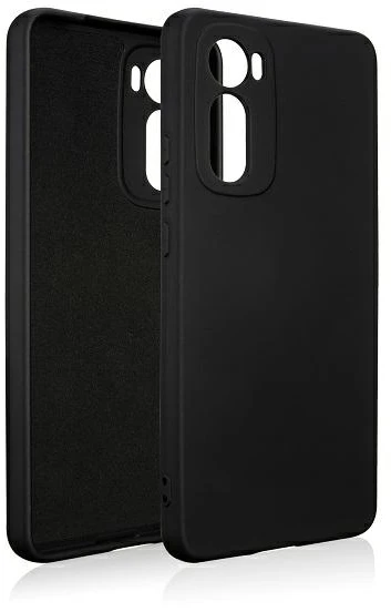 Beline Silicone Dėklas Motorola Moto Edge 30 juodos spalvos