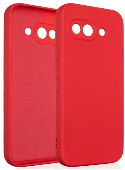 Beline Silicone Pixel 9a Dėklas Raudona